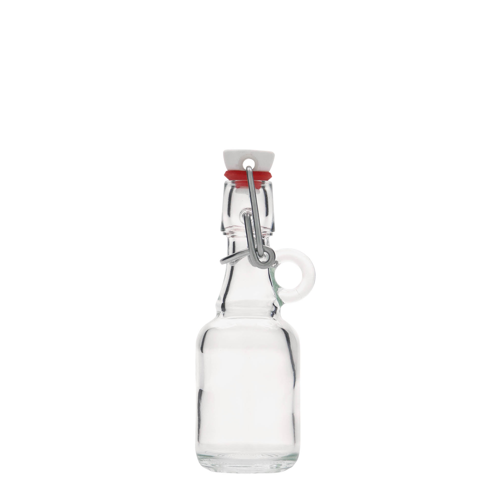 40 ml glasflaske 'Santos', åbning: låseklips