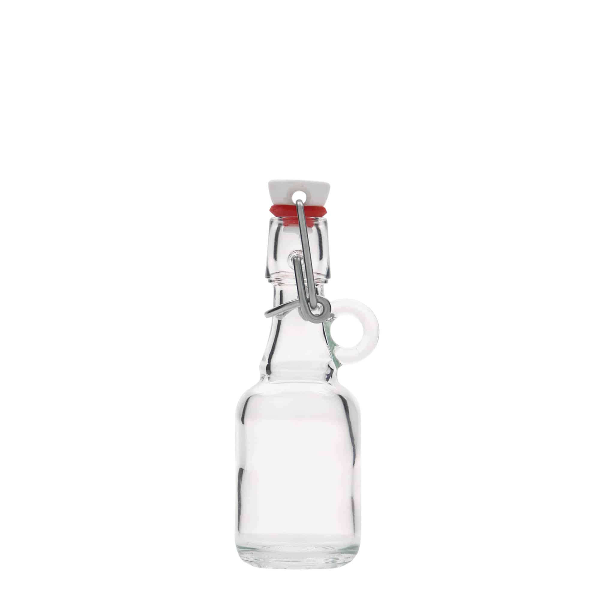 40 ml glasflaske 'Santos', åbning: låseklips