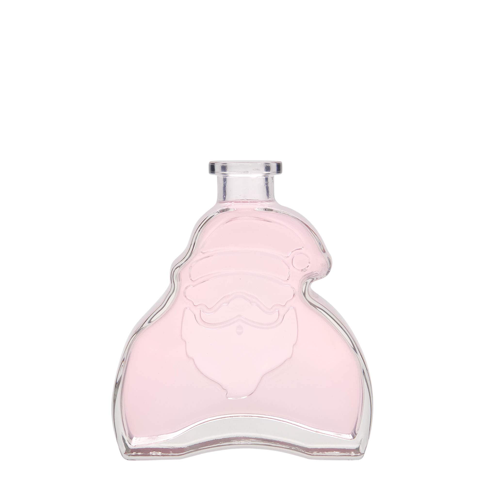 200 ml glasflaske 'Julemand', åbning: prop