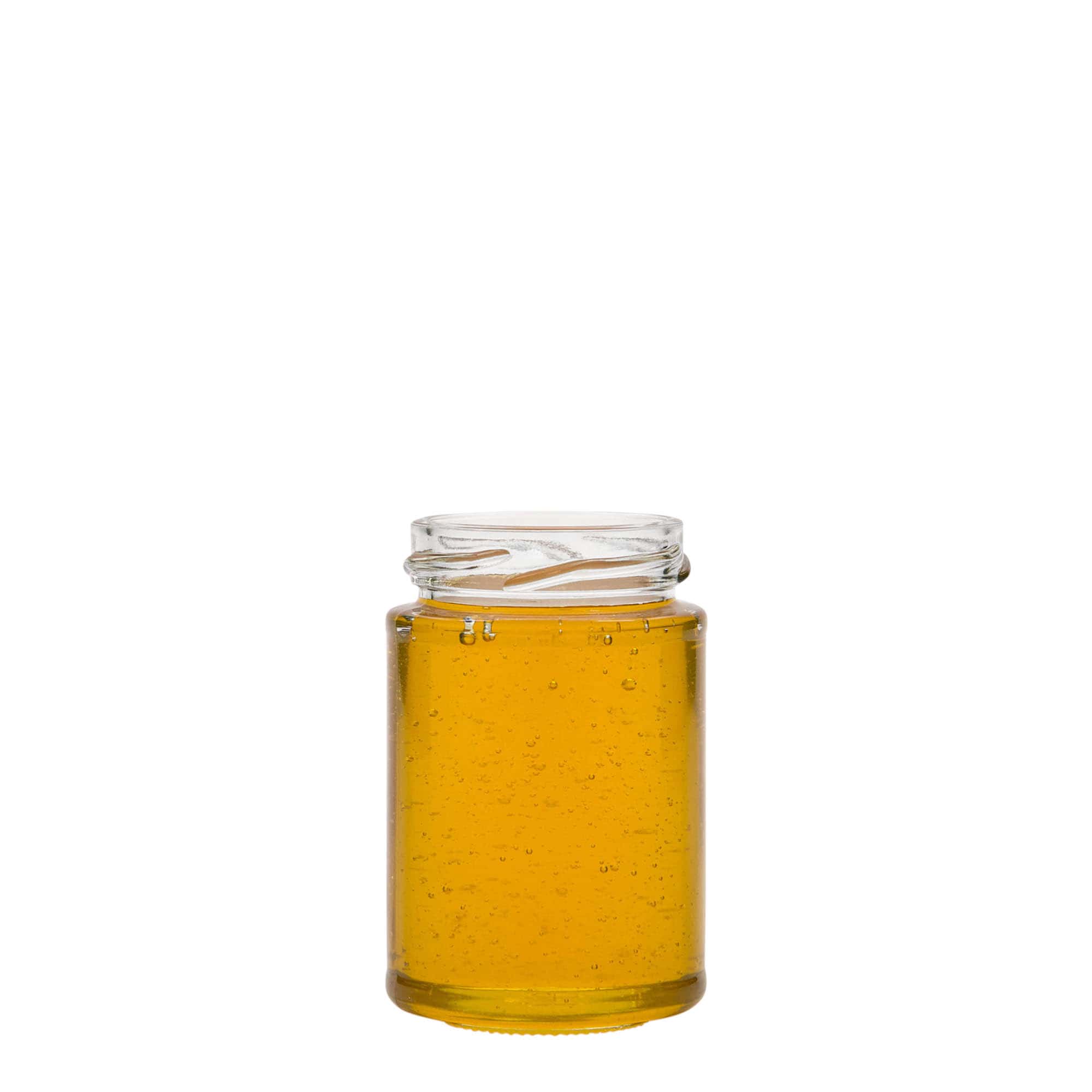 110 ml rundt glas, åbning: Twist-Off (TO 48)