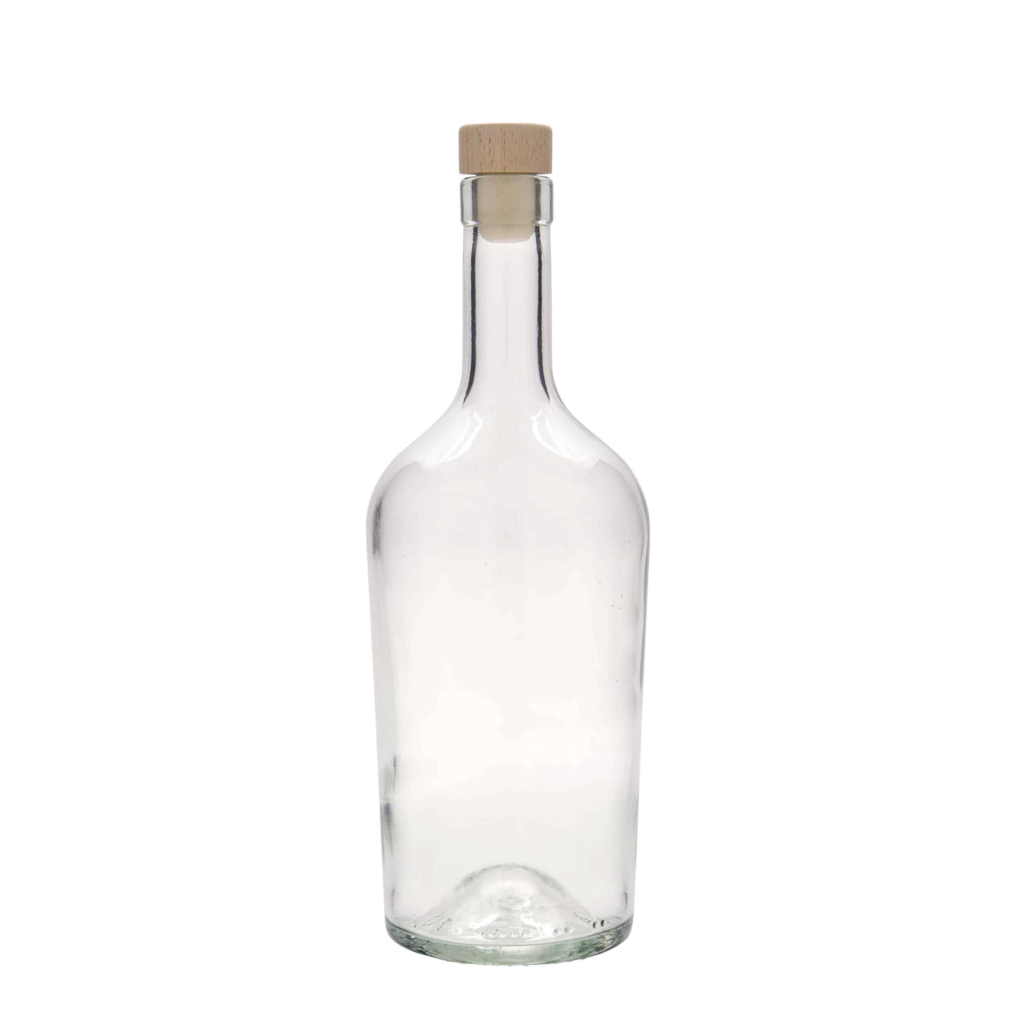 700 ml glasflaske »Margarethe«, åbning: kork