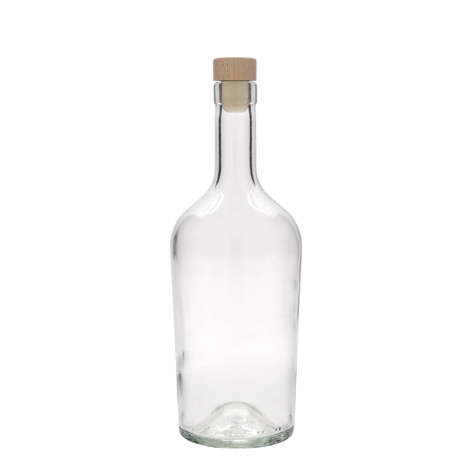 700 ml glasflaske »Margarethe«, åbning: kork