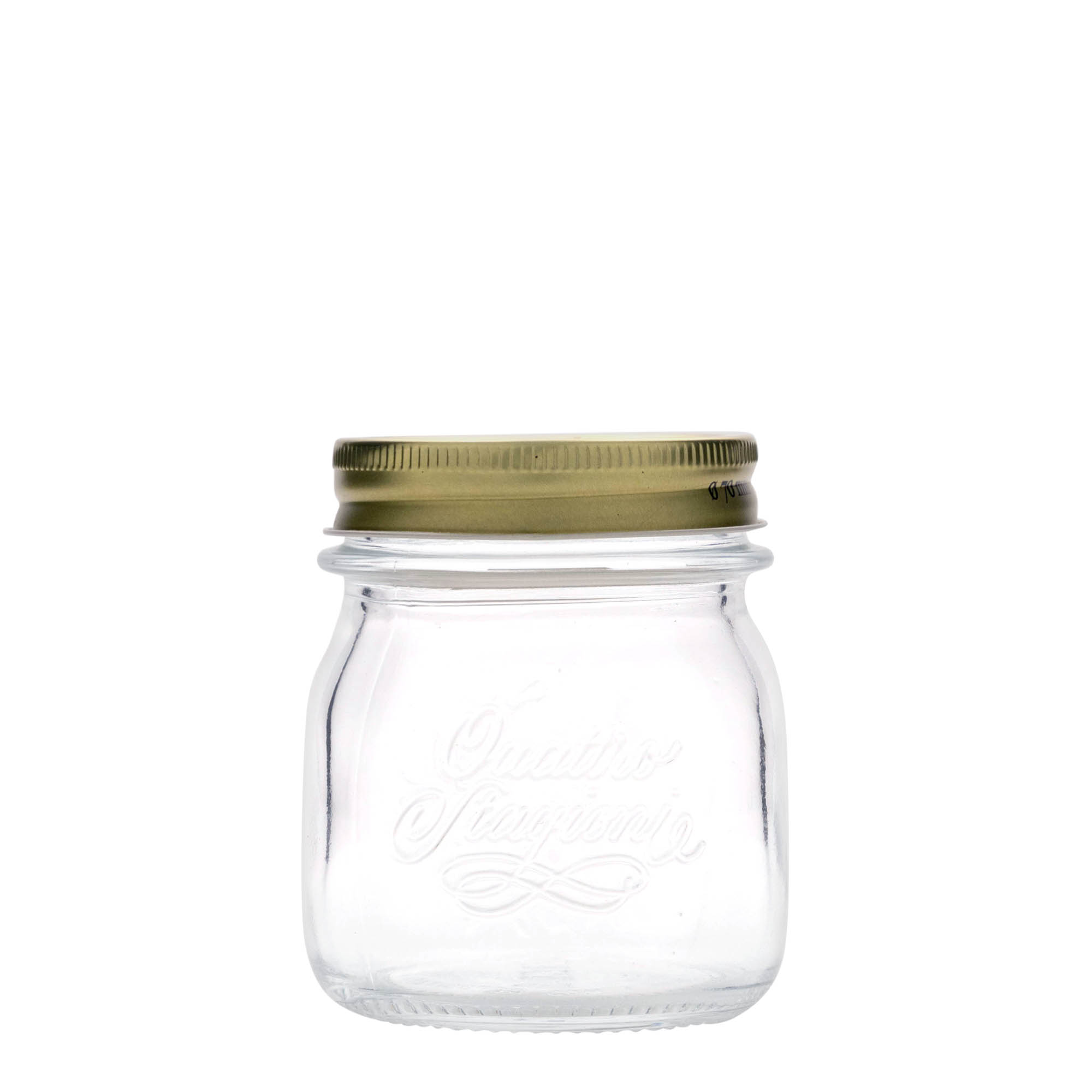 250 ml glas 'Quattro Stagioni', åbning: skruelåg