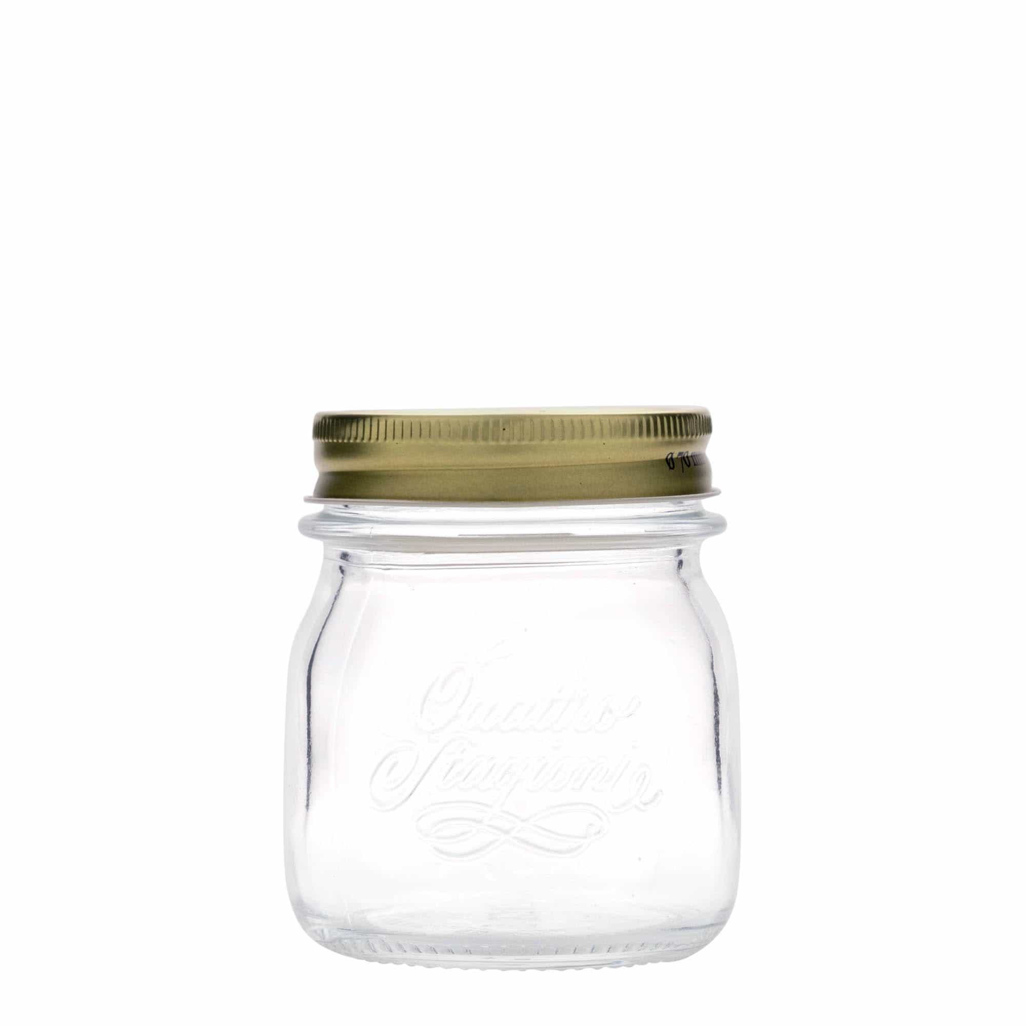 250 ml glas »Quattro Stagioni«, åbning: skruelåg