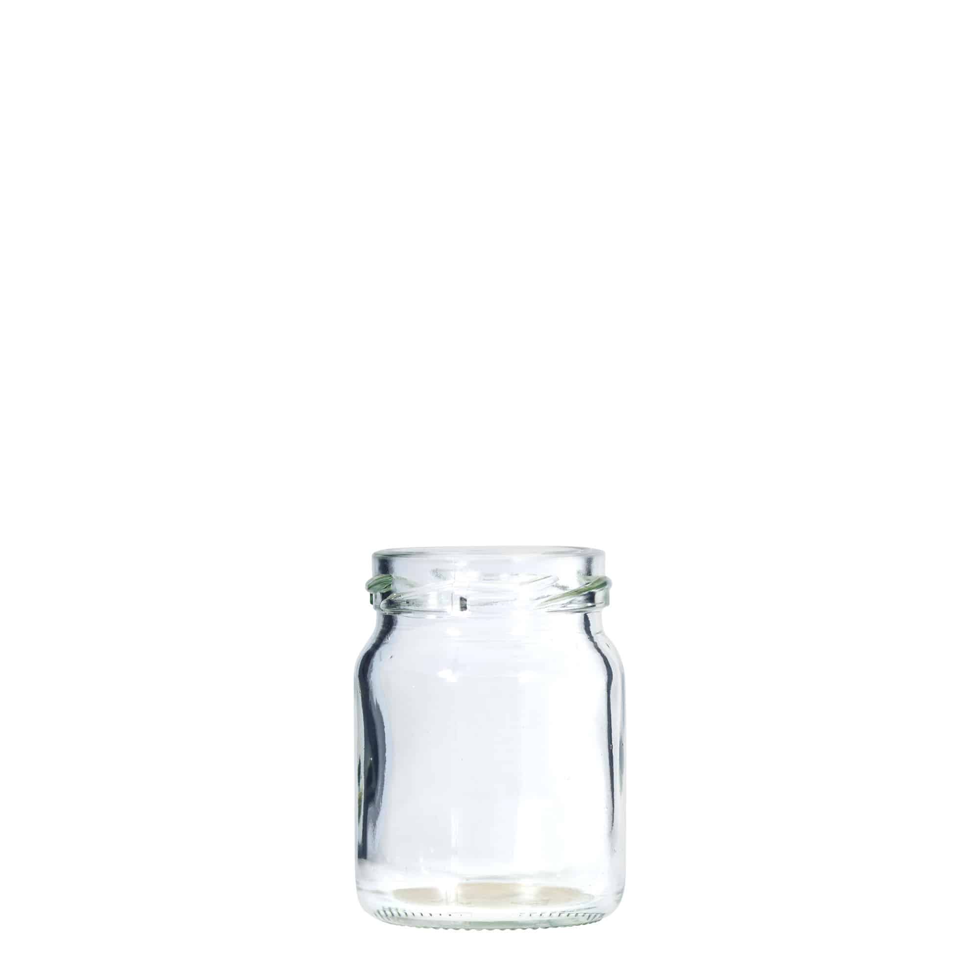 60 ml rundt glas, åbning: Twist-off (TO 43)